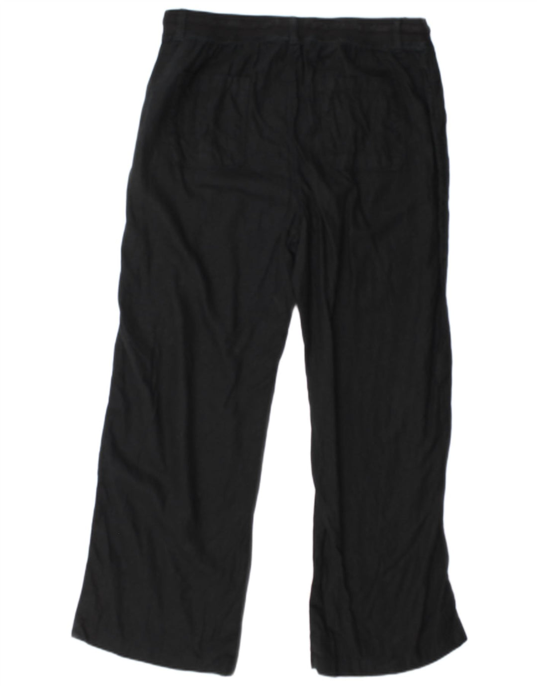 Marks & Spencer Regular Bukser til kvinder UK 16 Large W34 L30 Sort Bomuld
