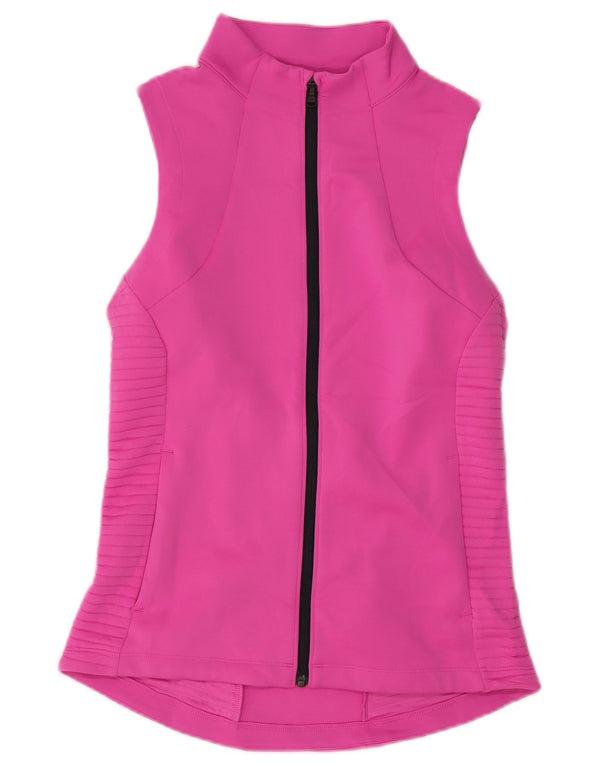 Under Armour Dame Cold Gear Træningsdragt Top Jacket UK 10 Small Pink