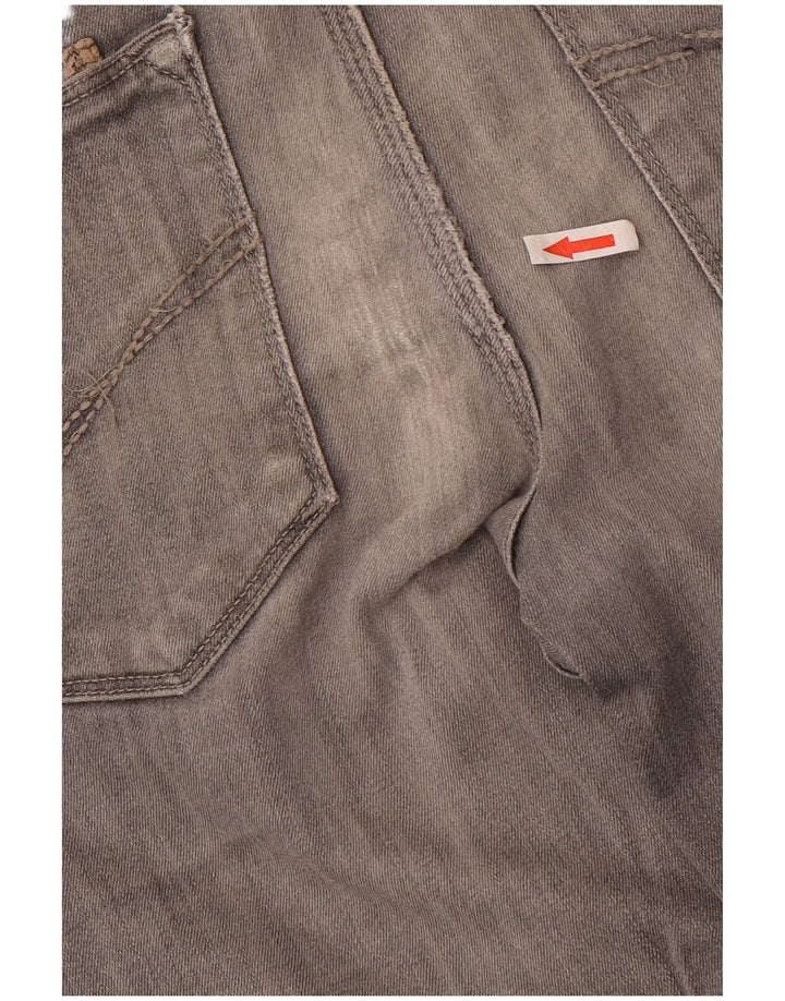 ALVIERO MARTINI Slim Jeans til mænd W33 L31 Grå bomuld
