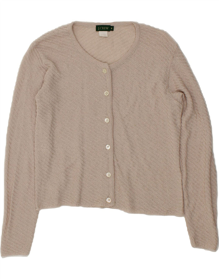 J. CREW Womens Crop Cardigan Sweater UK 12 Medium Grey Vintage J. Crew and Second-Hand J. Crew from Messina Hembry 