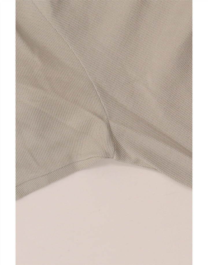 LACOSTE Poloshirt til mænd str. 5 Large Grå Bomuld