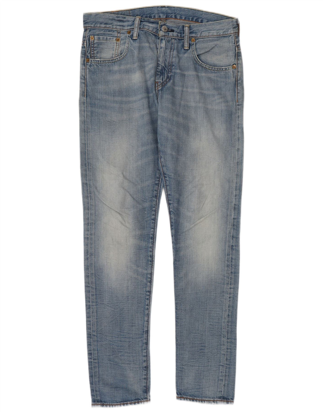 Levi's Herre 520 tilspidsede jeans W29 L32 blå bomuld