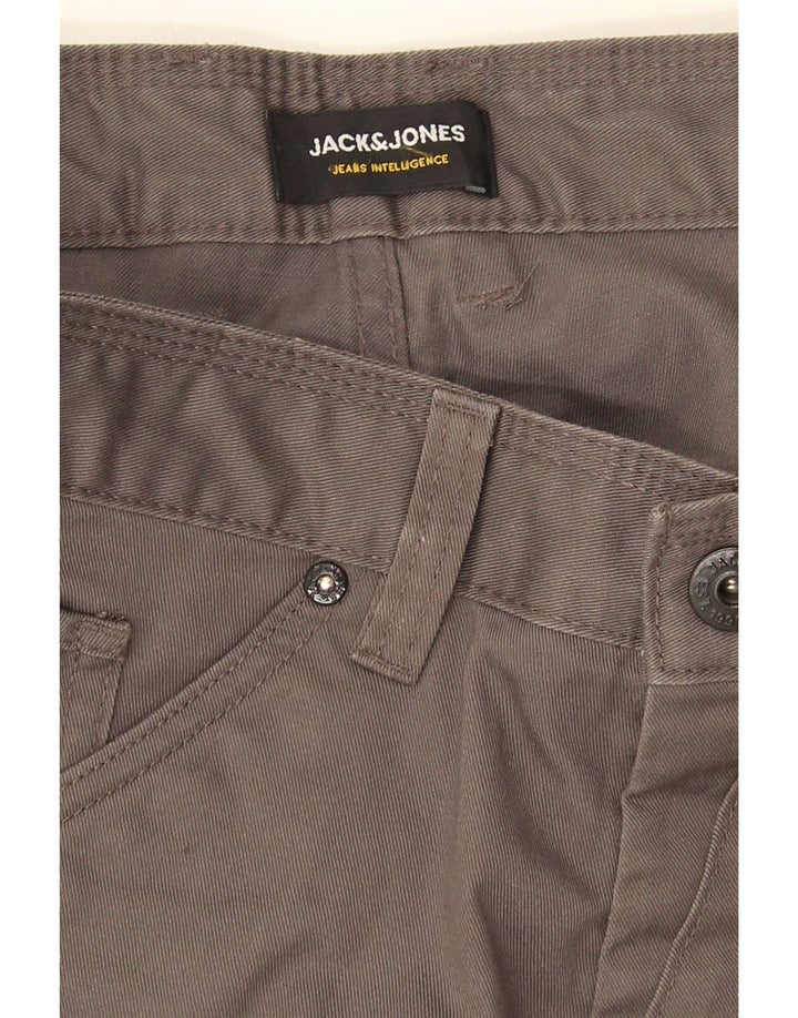 Jack & Jones Herre Banana Casual Bukser W32 L34 Grå Polyester