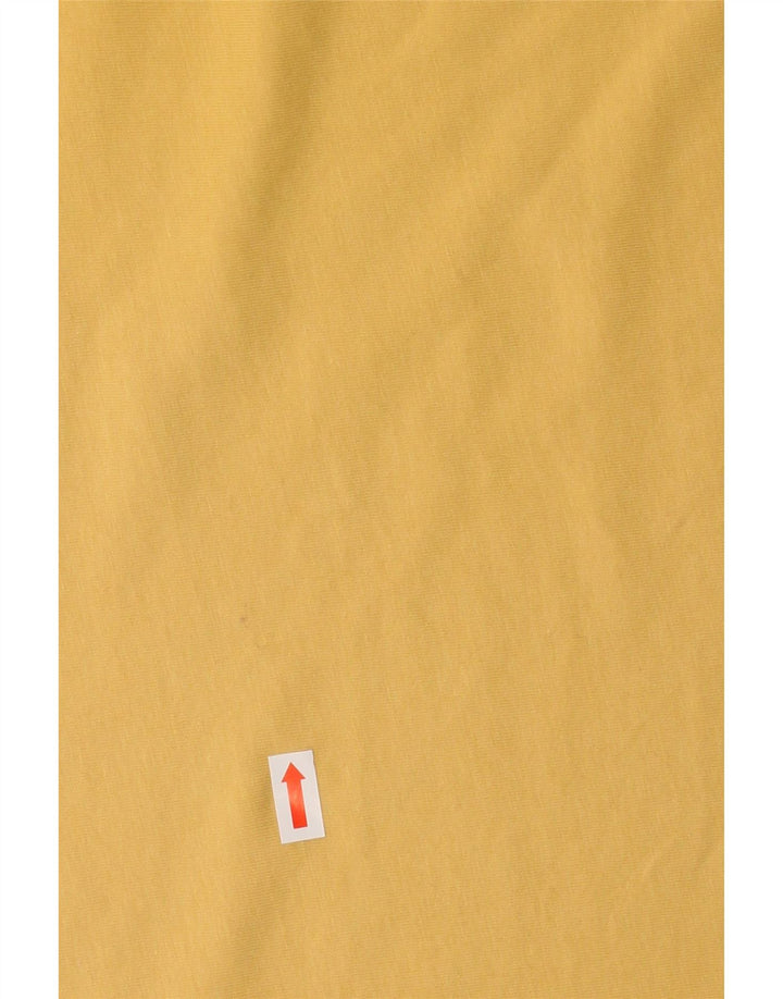 BEN SHERMAN T-shirt top til mænd Stor gul stribet bomuld