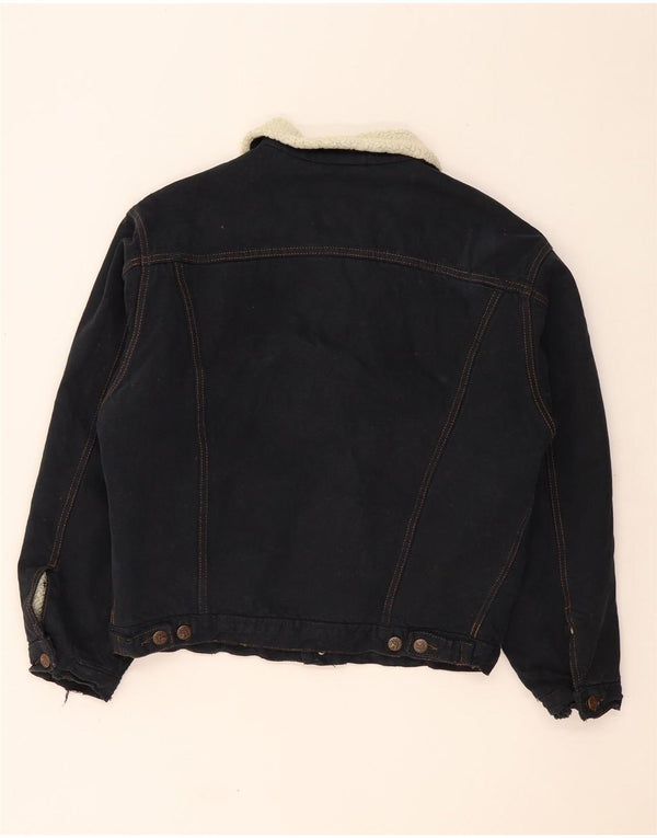 AMERICANINO Denimjakke til mænd UK 36 Small Navy Blue