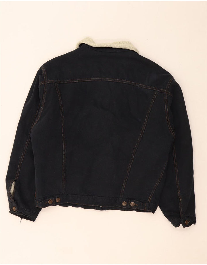 AMERICANINO Denimjakke til mænd UK 36 Small Navy Blue