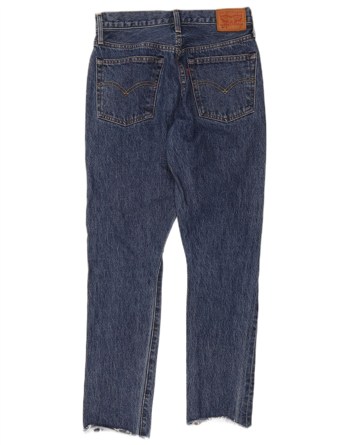 Levi's Herre 501 lige jeans W26 L28 blå bomuld