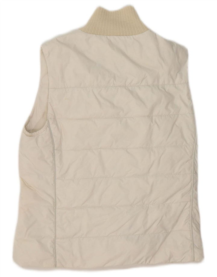 CHAMPION Dame Polstret Gilet UK 10 Small White