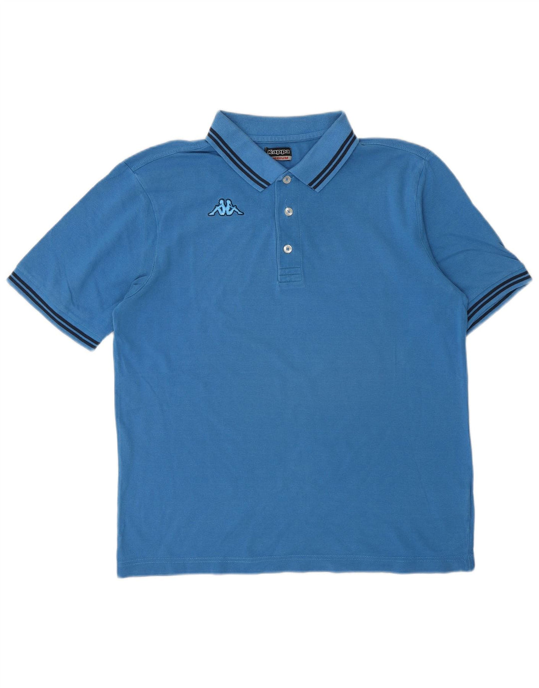 Kappa herre poloshirt Medium blå bomuld