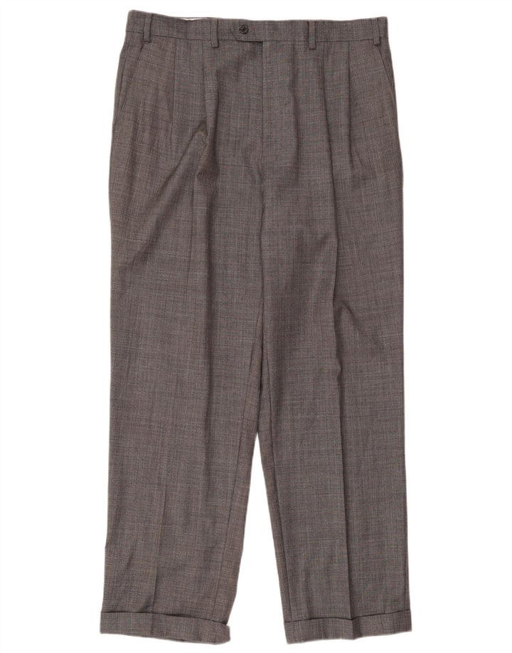 Chaps Herre Pegged Suit Bukser W34 L31 Grå