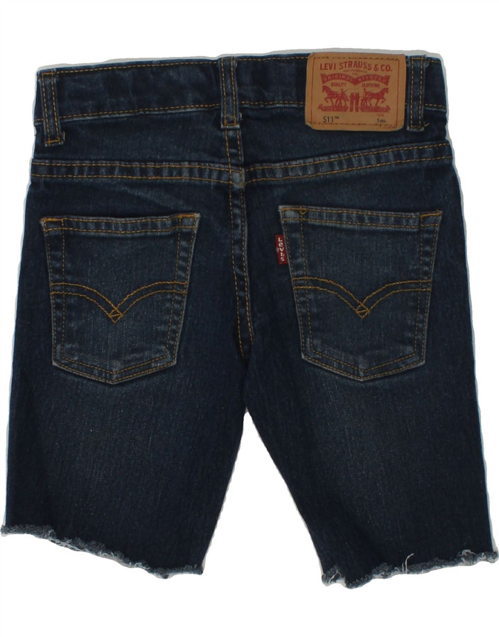 LEVI'S Boys 511 Slim Denim Shorts 4-5 Years W22  Blue Cotton | Vintage Levi's | Thrift | Second-Hand Levi's | Used Clothing | Messina Hembry 