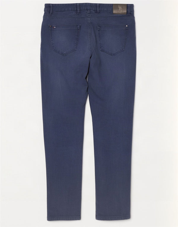 U.S. Polo Assn. Herre Slim Fit Casual Bukser W36 L31 Marineblå Bomuld