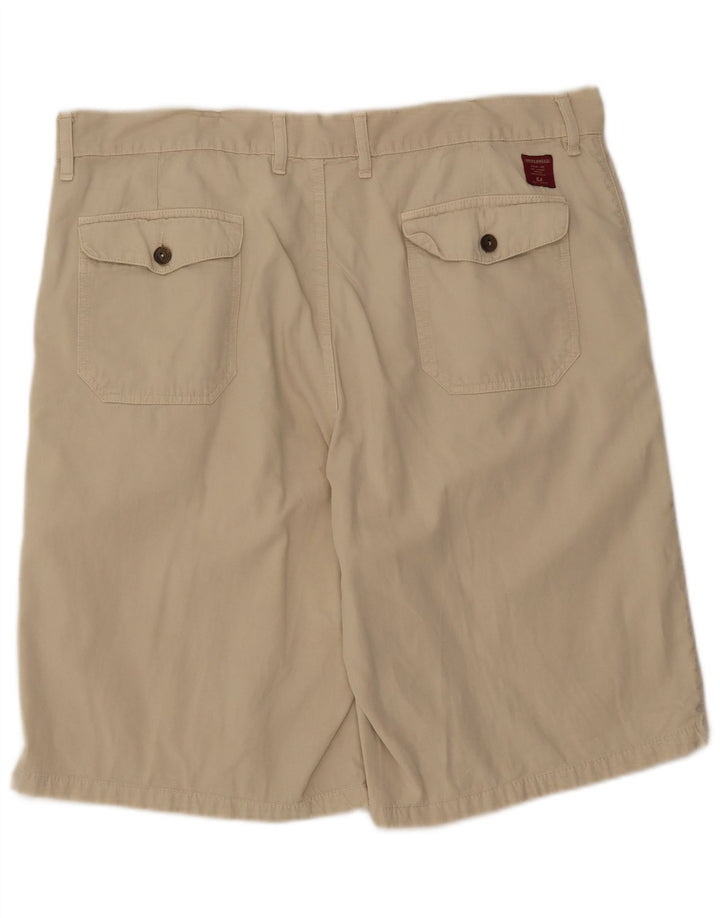 CARRERA Mens Pegged Chino Shorts W38 XL Beige Cotton