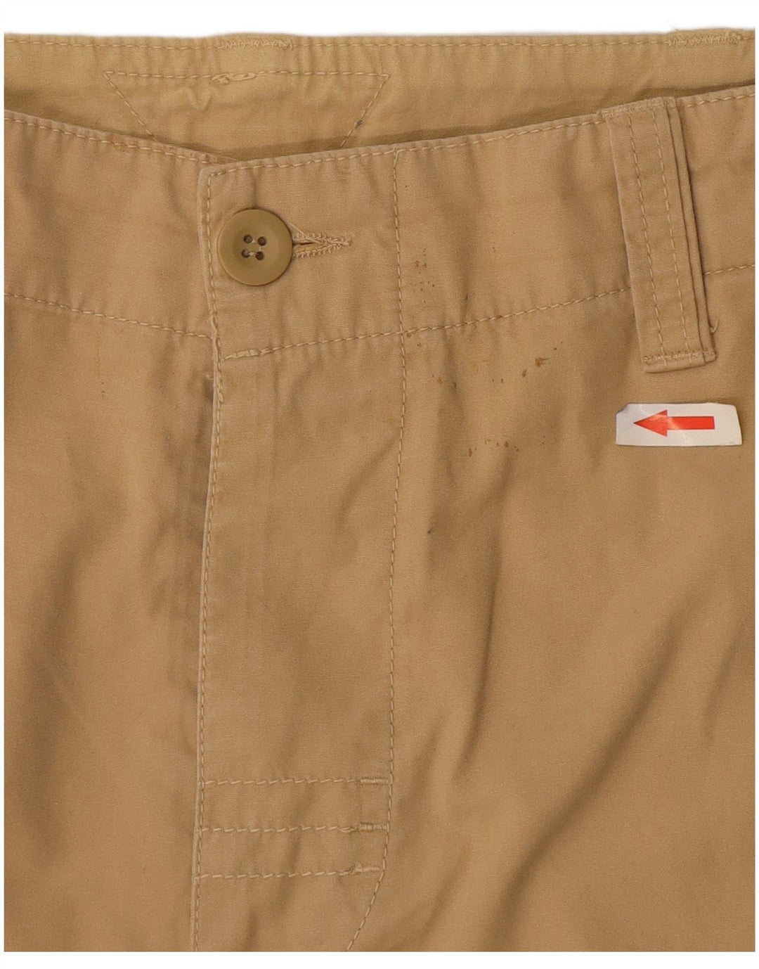 Meltin' Pot Herre Cargo Shorts W34 Large Beige Bomuld