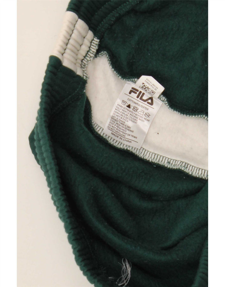 Fila Herre grafisk træningsdragt Bukser Joggers Medium Green Colourblock