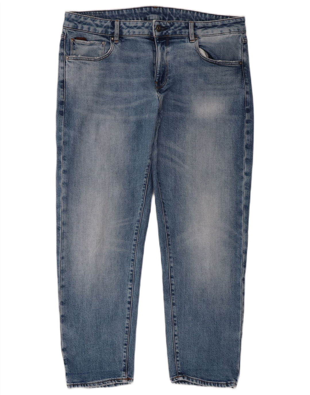 G-Star Straight Jeans til mænd W32 L27 blå bomuld