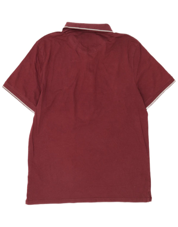 Lyle & Scott herre poloshirt XL Bourgogne bomuld