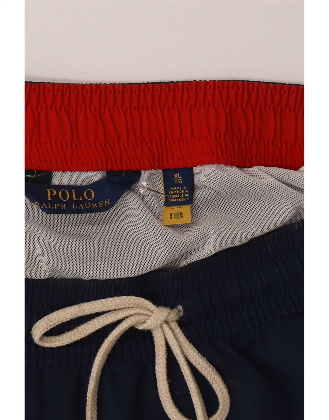 Polo Ralph Lauren Badeshorts til mænd XL marineblå polyester