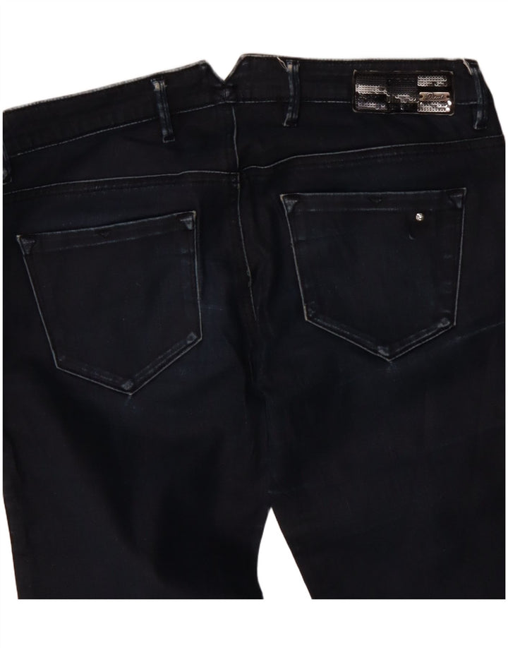 DIESEL Dame Cherick Slim Tapered Jeans W27 L32 Marineblå Bomuld