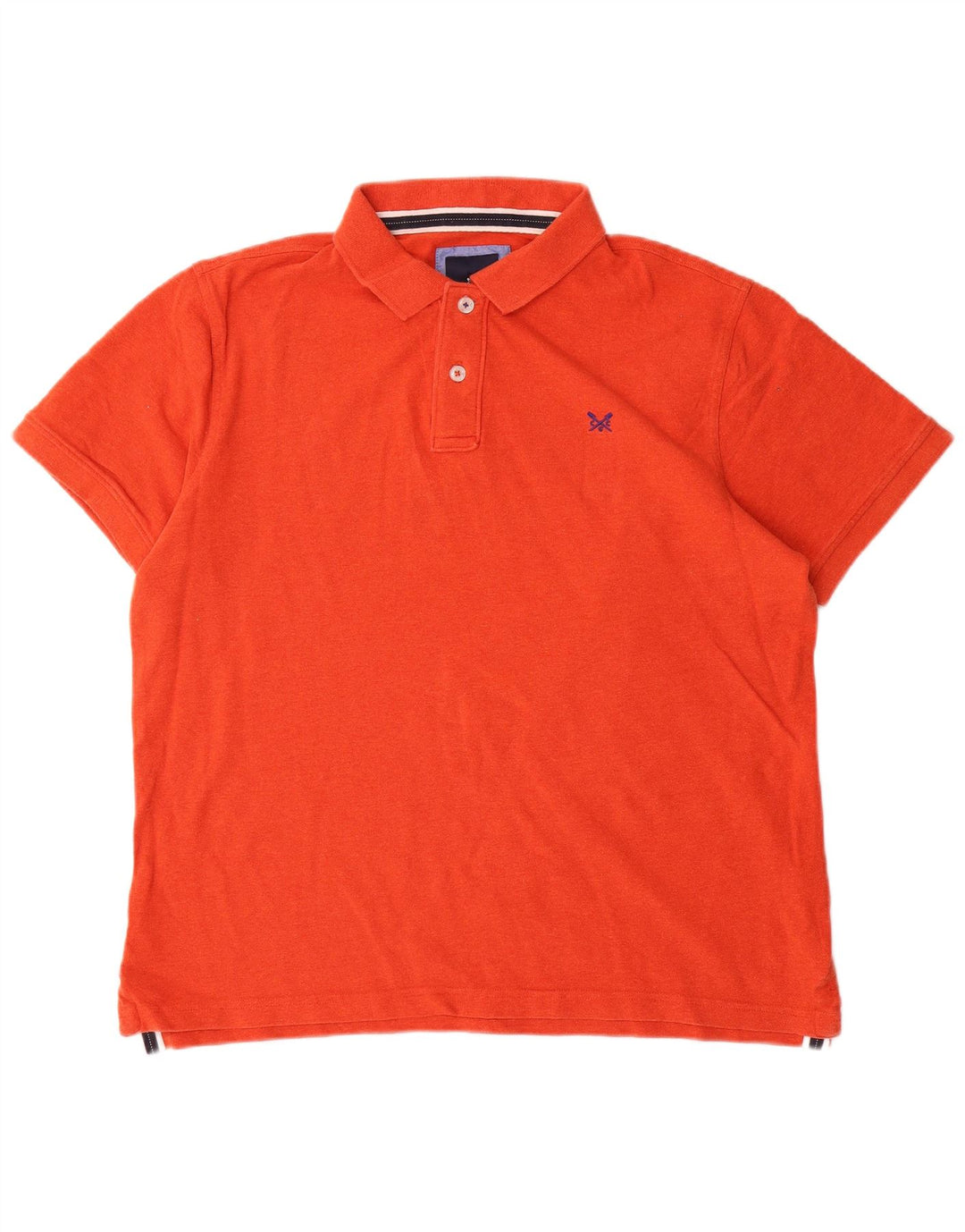 Besætningstøj Herre poloshirt Stor orange bomuld