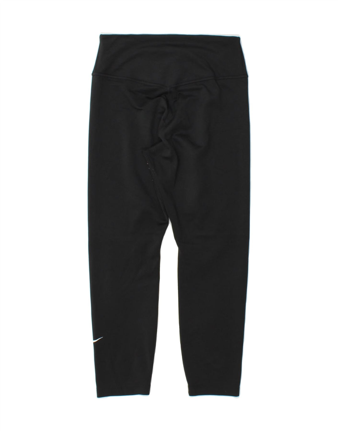 NIKE Womens Dri Fit Capri Leggings Small Black Polyester Vintage Nike and Second-Hand Nike from Messina Hembry 