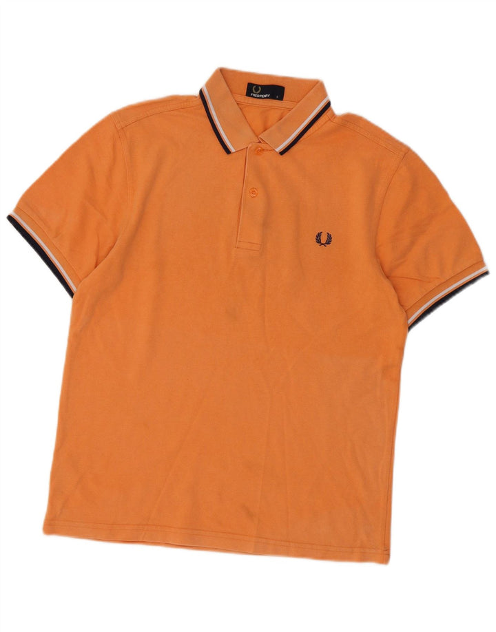 FRED PERRY Poloshirt til mænd Lille orange bomuld