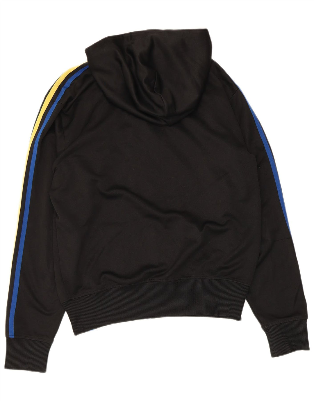 Adidas Hættetrøje med lynlås til mænd mellem sort polyester
