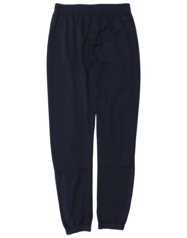 Adidas Drenge Træningsdragt Bukser Joggers 15-16 År Marineblå Polyester