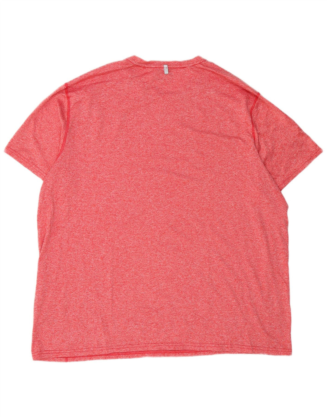RUSSELL ATHLETIC Herre T-Shirt Top UK 50/52 2XL Rød Polyester