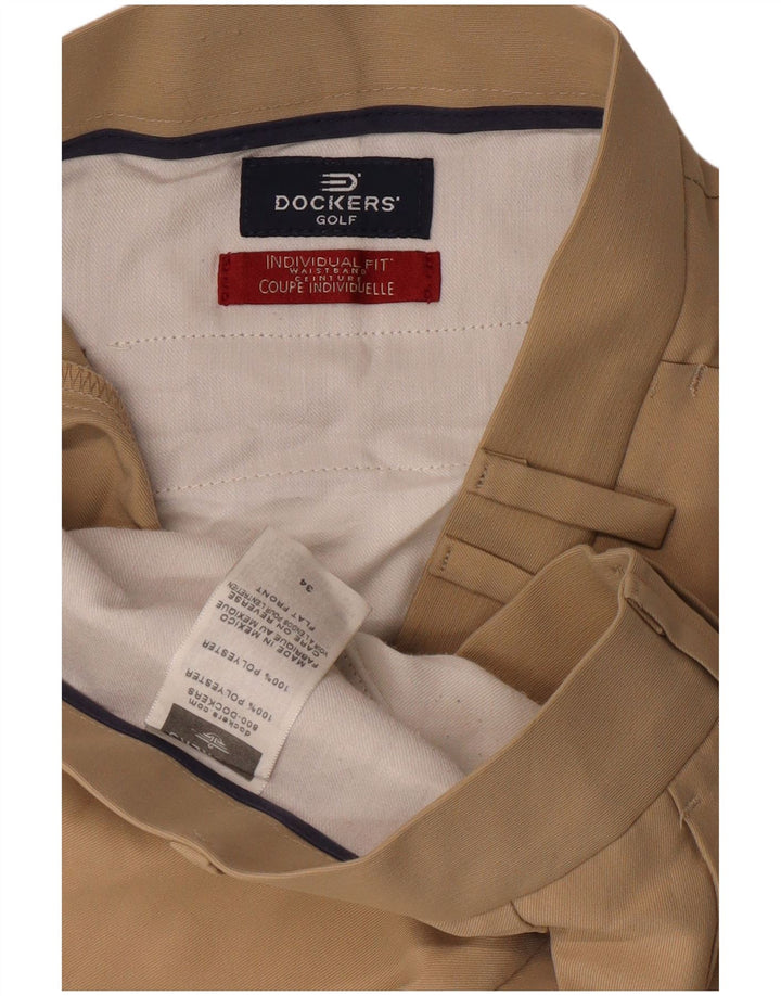 Dockers Herreshorts W34 Large Beige Polyester
