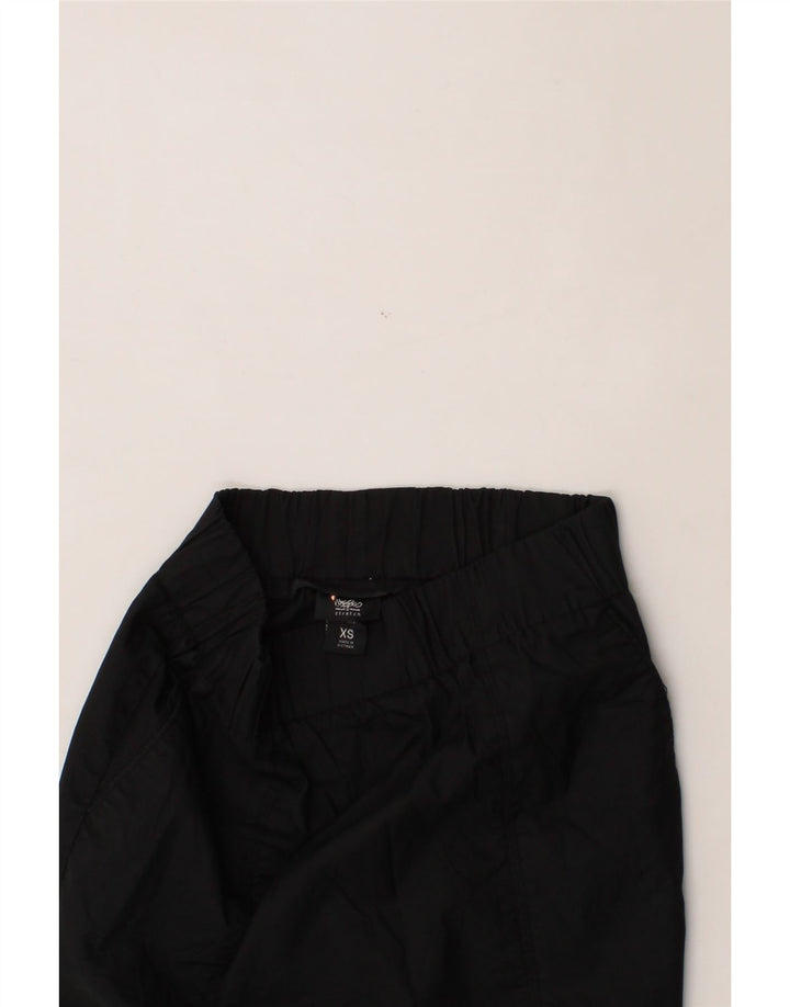 MOSSIMO Womens Mini Skirt XS W25  Black Cotton Vintage Mossimo and Second-Hand Mossimo from Messina Hembry 
