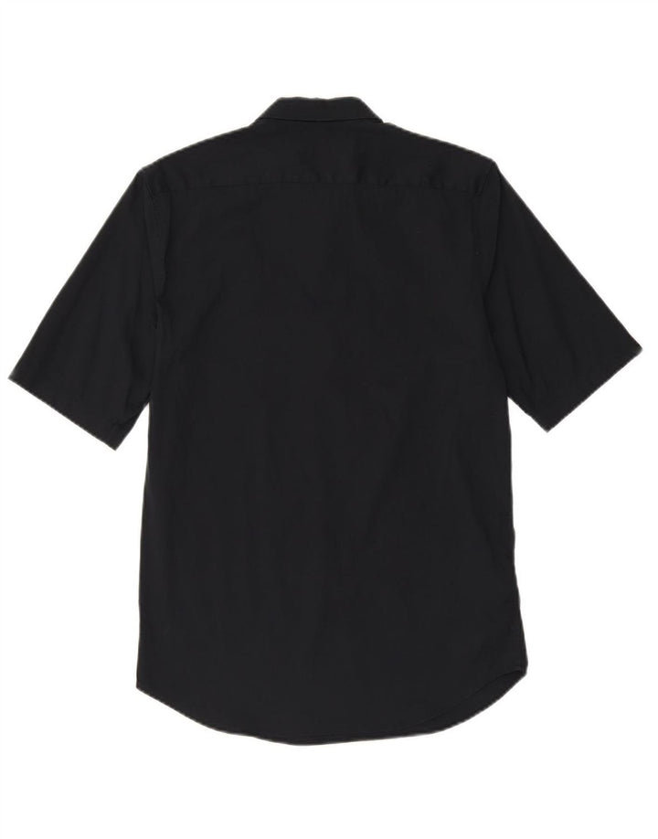 EMPORIO ARMANI Mens Pullover Shirt Size 38 15 Medium Navy Blue