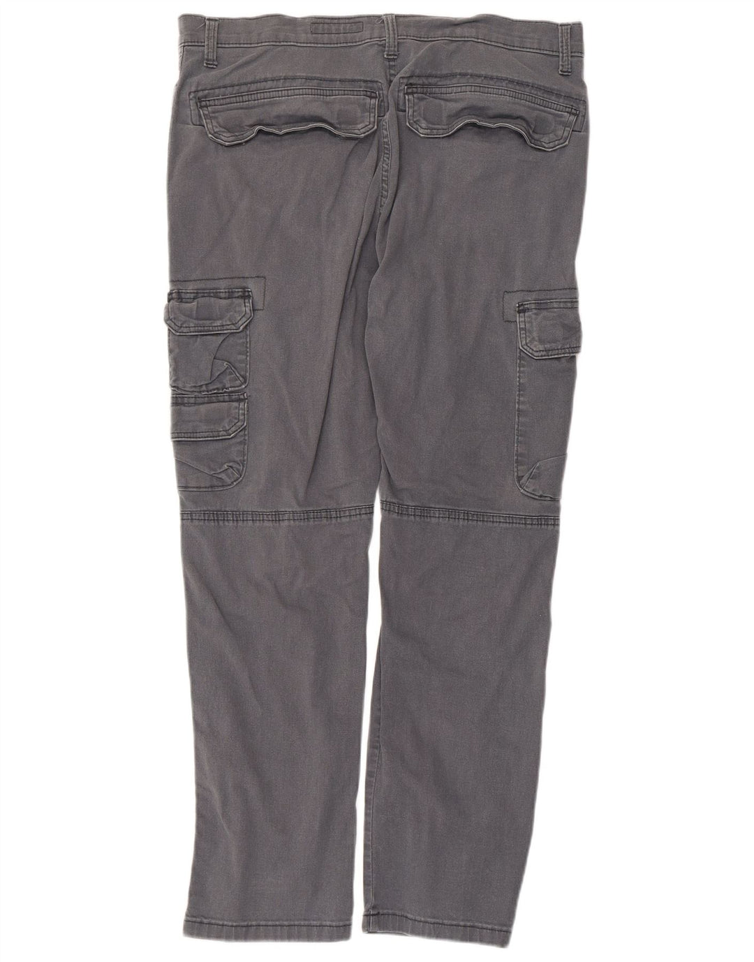 Wrangler Herre Regular Tapered Cargo Bukser W33 L30 Grå Bomuld