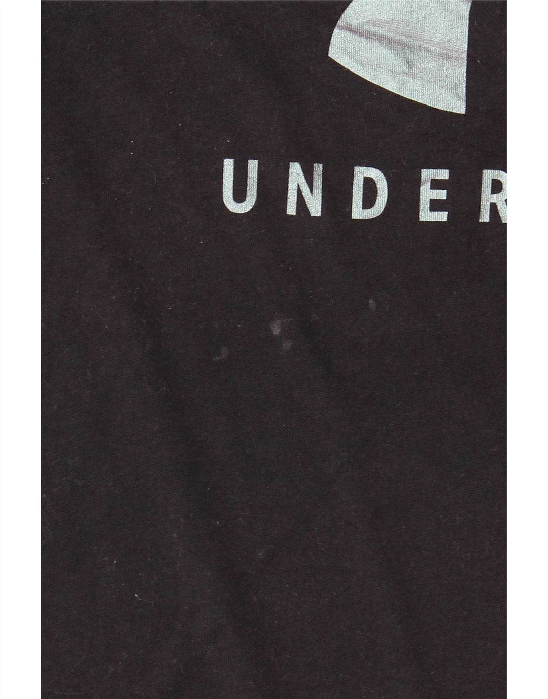 Under Armour Dame Grafisk T-Shirt Top UK 12 Medium Sort