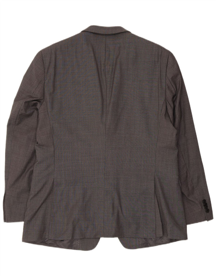 Tommy Hilfiger Herre 2-knaps blazerjakke UK 38 Medium Grey Wool