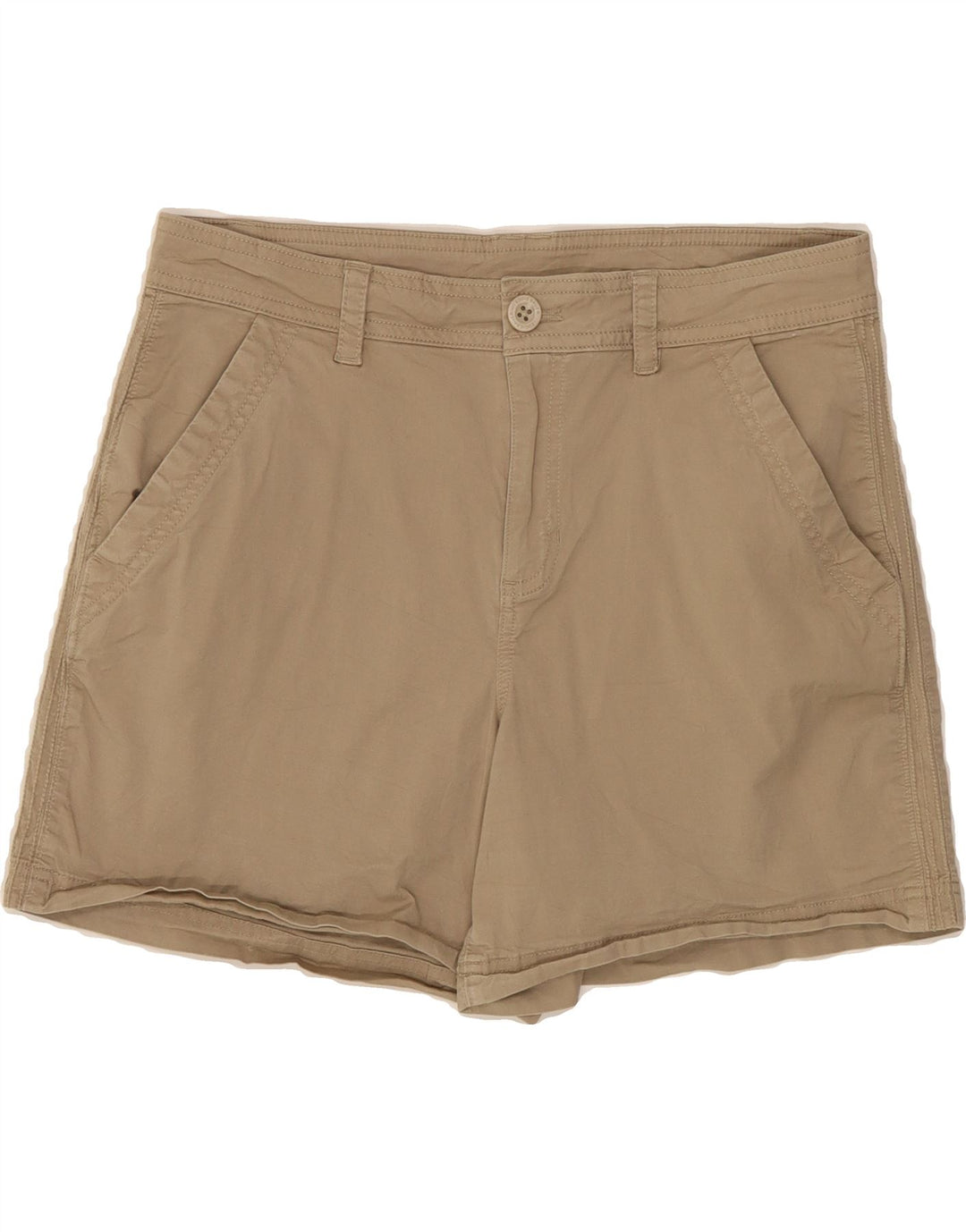 EDDIE BAUER Womens Chino Shorts US 10 Large W30 Beige Cotton Vintage Eddie Bauer and Second-Hand Eddie Bauer from Messina Hembry 
