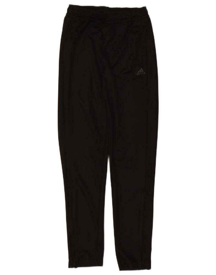 Adidas Boys Aeroready Tracksuit Bukser 13-14 år Sort Polyester