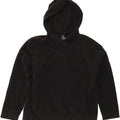 NIKE Womens Fleece Hoodie Jumper UK 10 Small Black Polyester Vintage Nike and Second-Hand Nike from Messina Hembry 