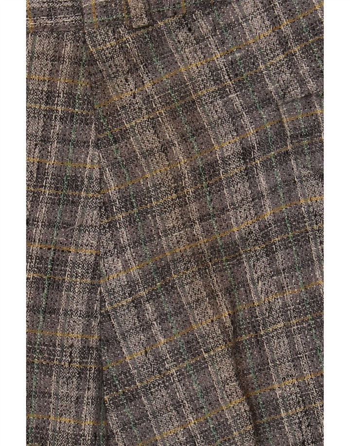 Ritt Herre Pegged Suit Bukser IT 50 Large W34 L33 Grå ternet polyester