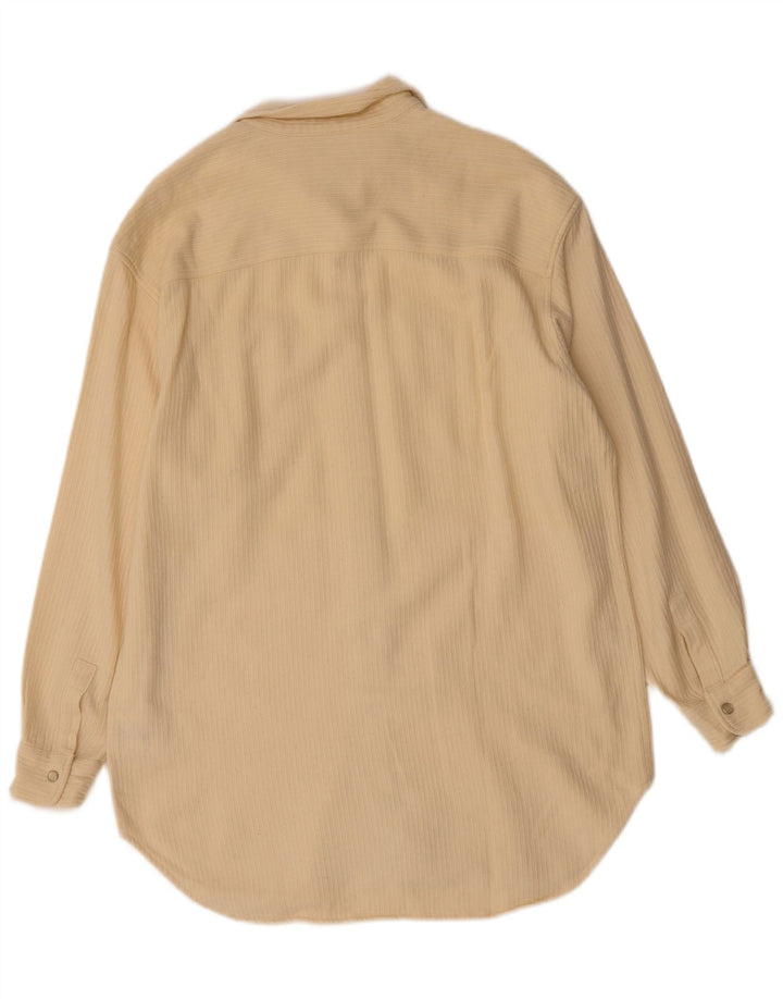BELFE & BELFE Womens Shirt Blouse EU 44 XL Beige Nylon