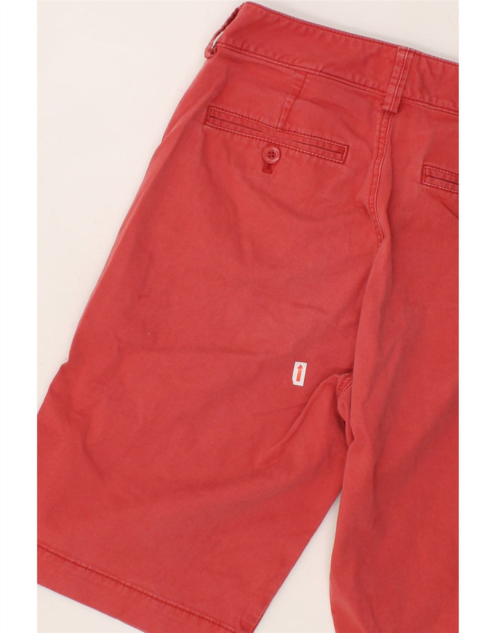 EDDIE BAUER Womens Chino Shorts US 2 XS W23  Red Cotton Vintage Eddie Bauer and Second-Hand Eddie Bauer from Messina Hembry 