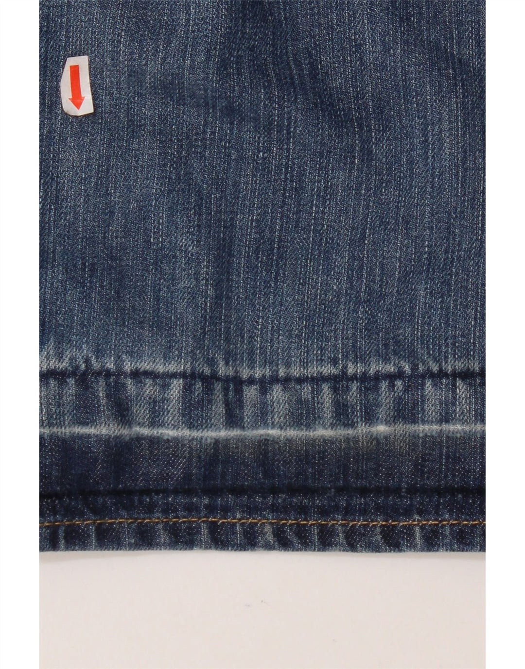 REPLAY Mens Straight Jeans W32 L32 Blue Cotton