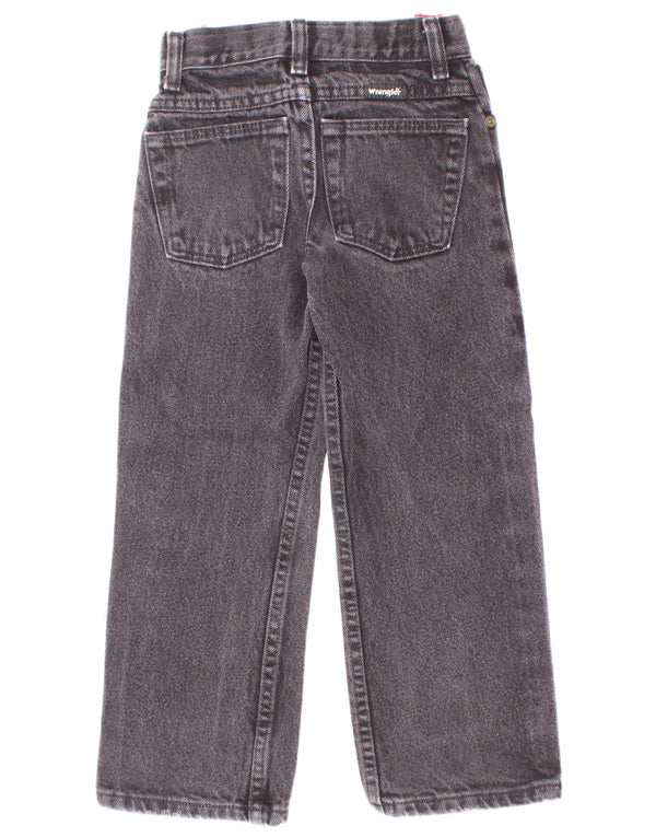 Wrangler Boys Slim Jeans 7-8 år W22 L20 Grå Bomuld