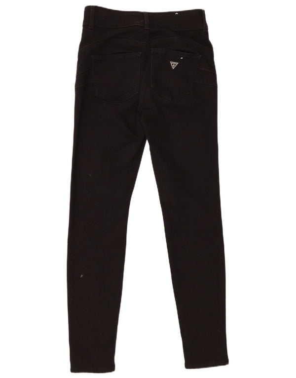 Guess Skinny Jeans til kvinder W28 L29 sort bomuld