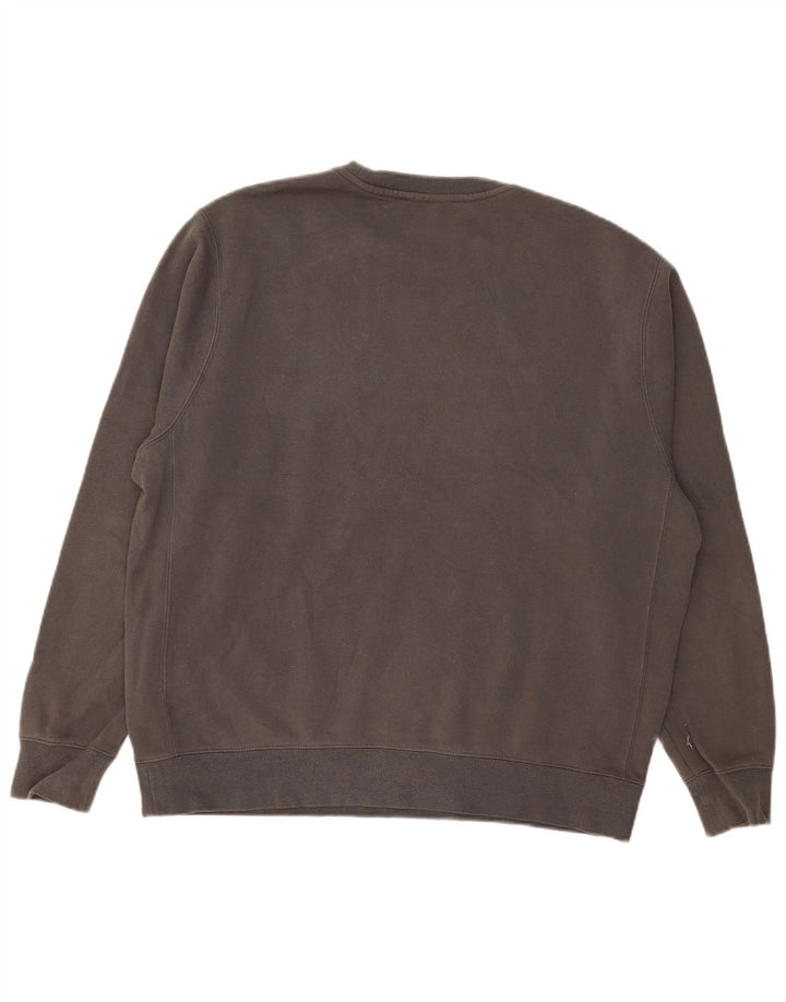 Nike Sweatshirt Jumper til mænd XL Grå bomuld