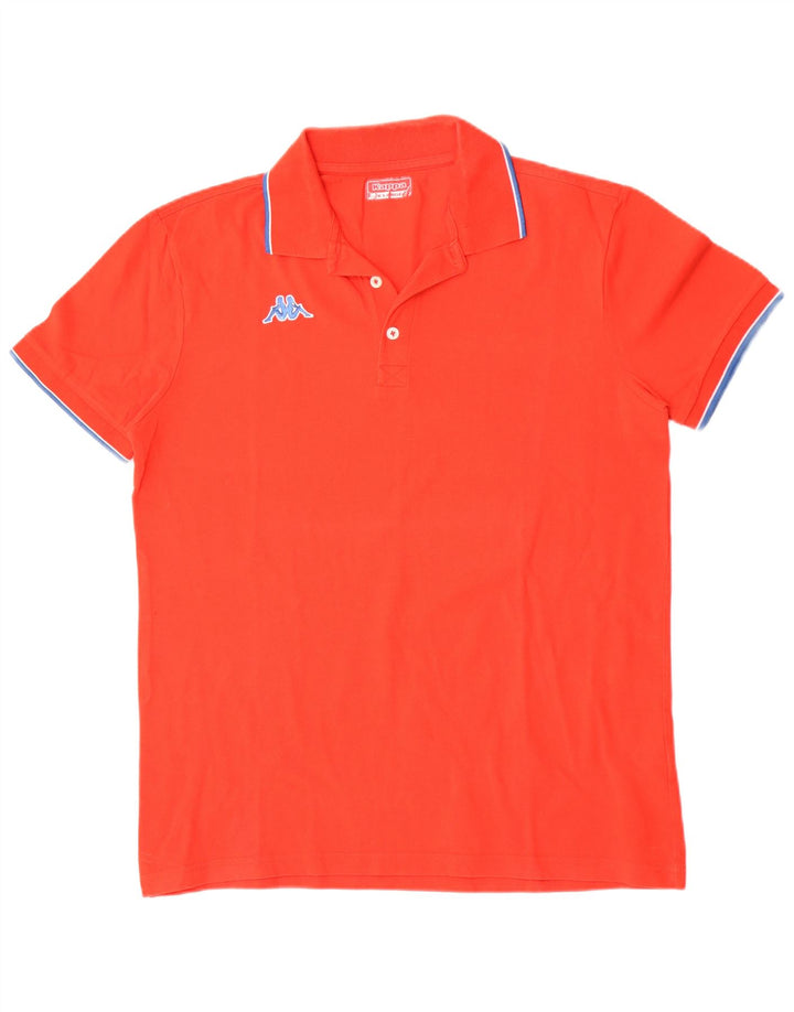 Kappa herre poloshirt XL rød bomuld
