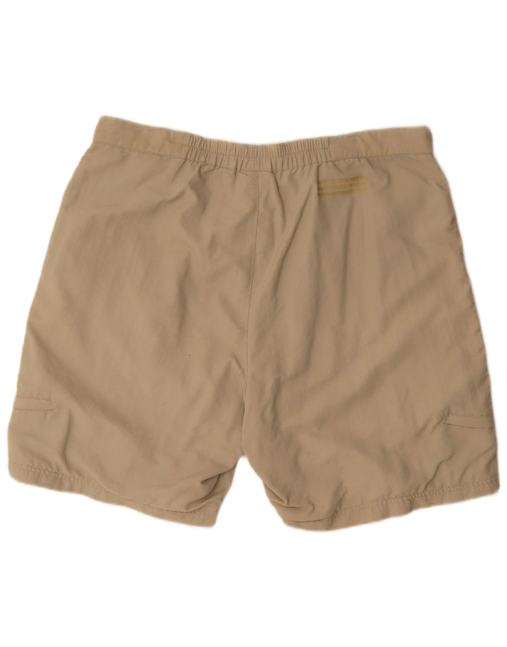 Adidas Herre Cargo Shorts XL W38 Beige Polyamid