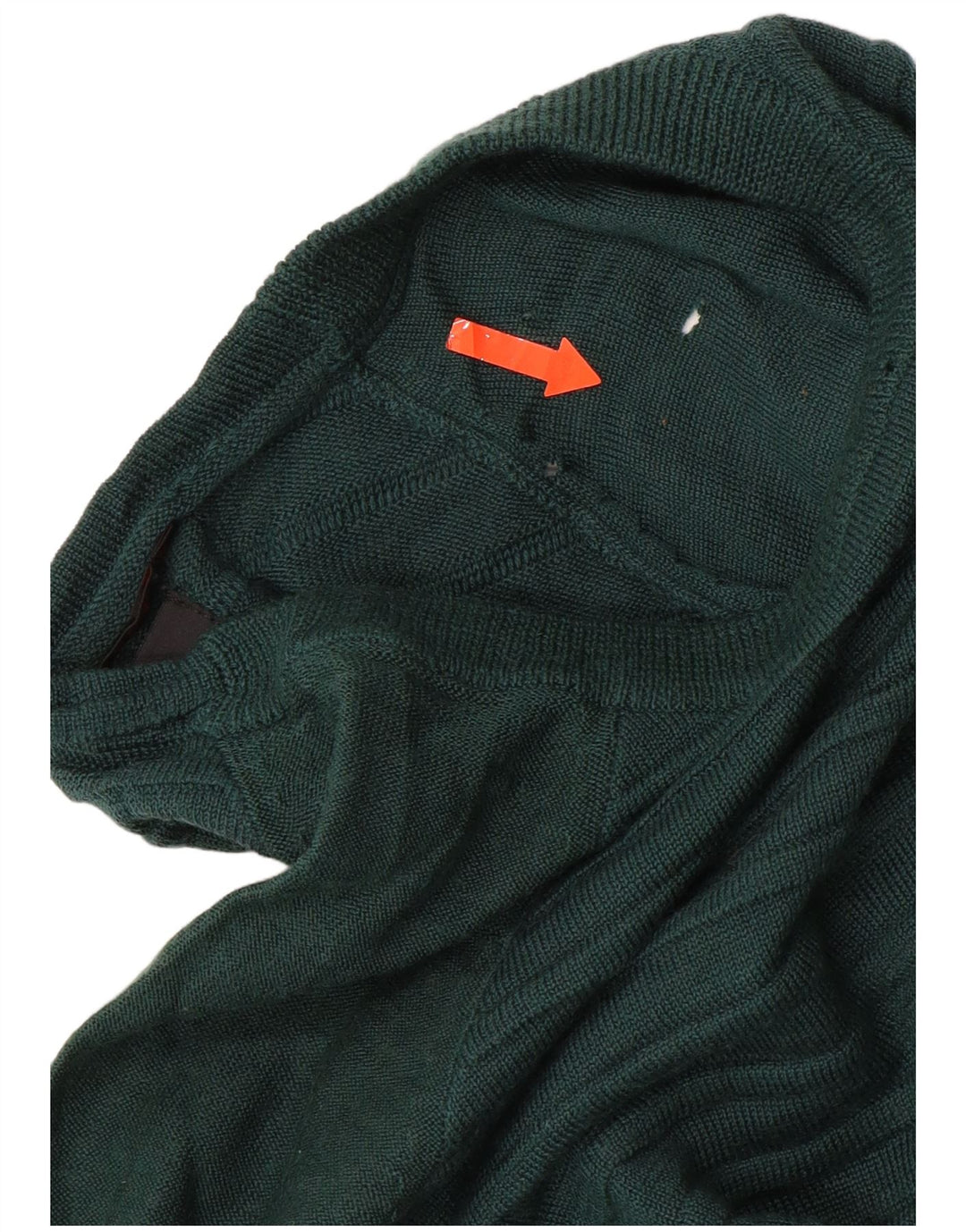 CARRERA Dame Boat Neck Jumper Sweater UK 14 Medium Grøn Stribet