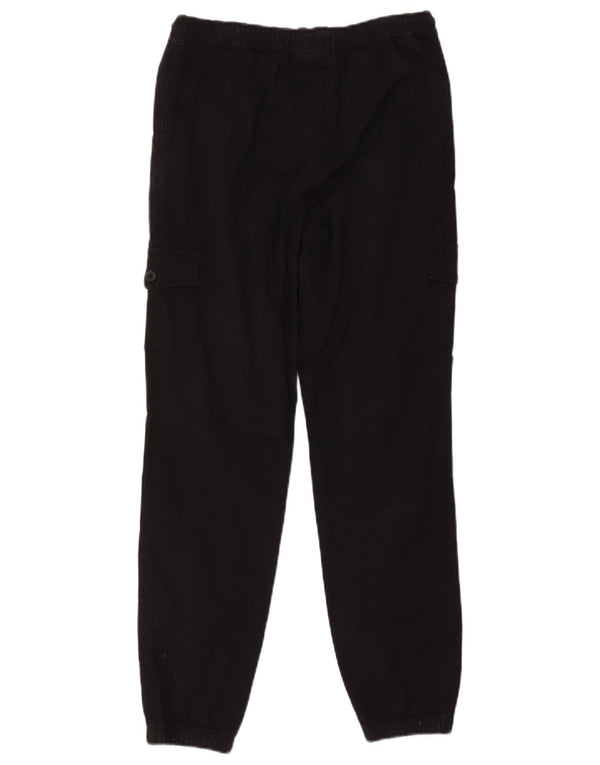 Champion Girls Joggers Cargo Trousers 13-14 Years XL W32 L27 Black Cotton