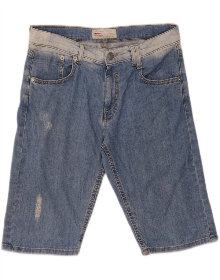CARRERA Distressed denimshorts til drenge 13-14 år W30 Blå bomuld